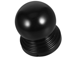 Tapas De Metal Negro Inoomp De 90 Mm Para Postes De Valla. Tapas Esféricas Decorativas De Hierro. Cubiertas Protectoras