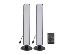 2026-barra De Luz Rgb Para Gaming Con Control Remoto 24 Teclas Usb, Luz Ambiental Para Pc, Tv Y Decoración De Habitación