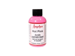 Tinte Angelus rosa fucsia para cuero y polipiel 118 ml