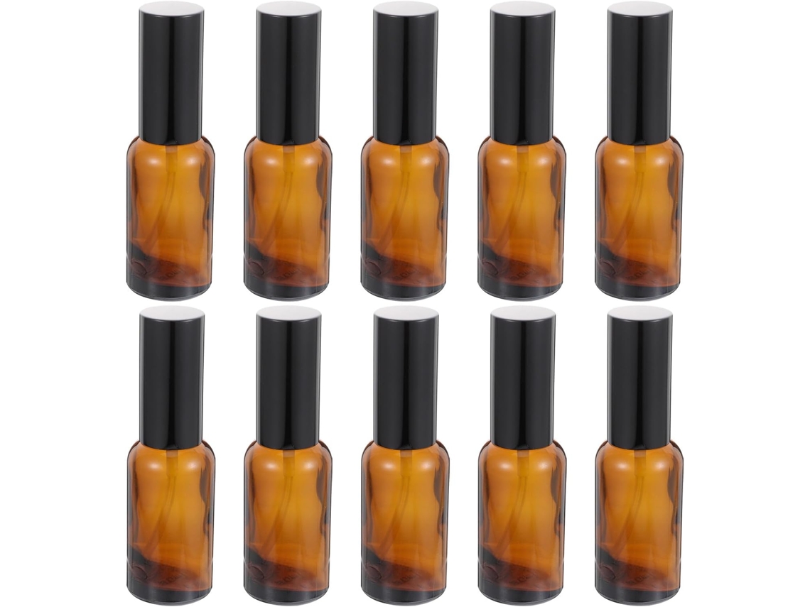 10pièces Lot De Flacons De Sous-emballage Verre Para Parfum Récipients Cosmétiques Vides Émulsion