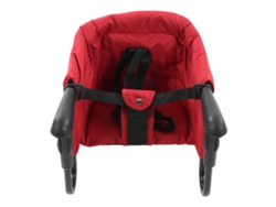 Trona Con Gancho Y Clip Plegables Para Una Instalación Fácil Y Segura En Mesas De 2 A 8,4 Cm (0,8 A 3,3 Pulgadas) - Roja
