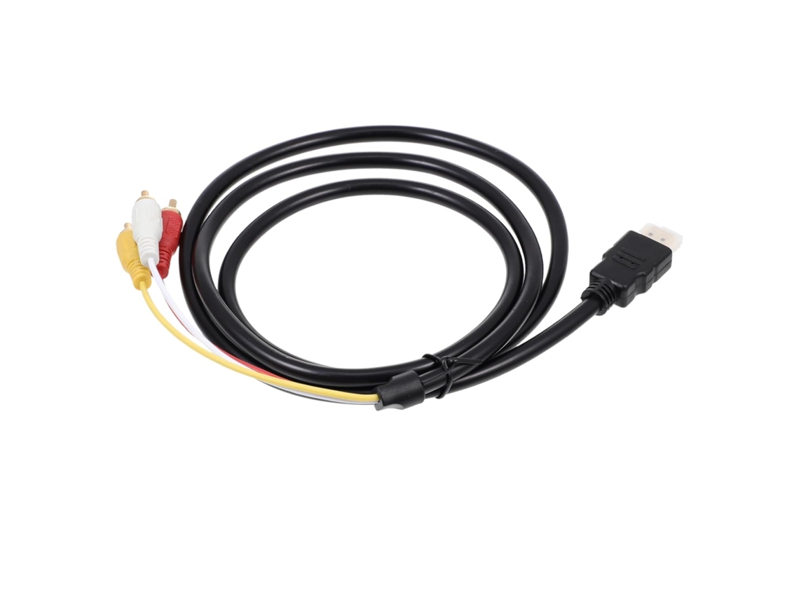 Cable adaptador de conexión de audio y video Gokoco para entretenimiento
