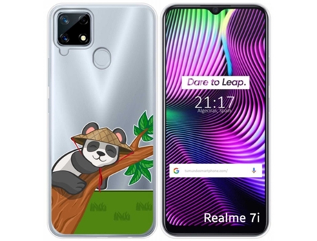 Carcasa Realme 7i / Narzo 30A TUMUNDOSMARTPHONE Dibujos Transparente Multicolor