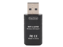 Adaptador De Red Inalámbrica Usb De Doble Banda 2.4g/5.8g Ax900mbps Wireless Fidelity 6 Bt 5.3 Para Windows 11 Y 10
