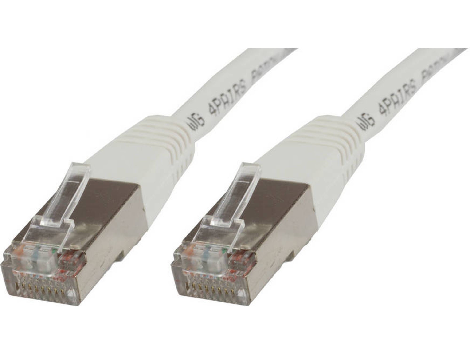 Cable de Red MICROCONNECT (RJ45 - 20 m - Blanco)