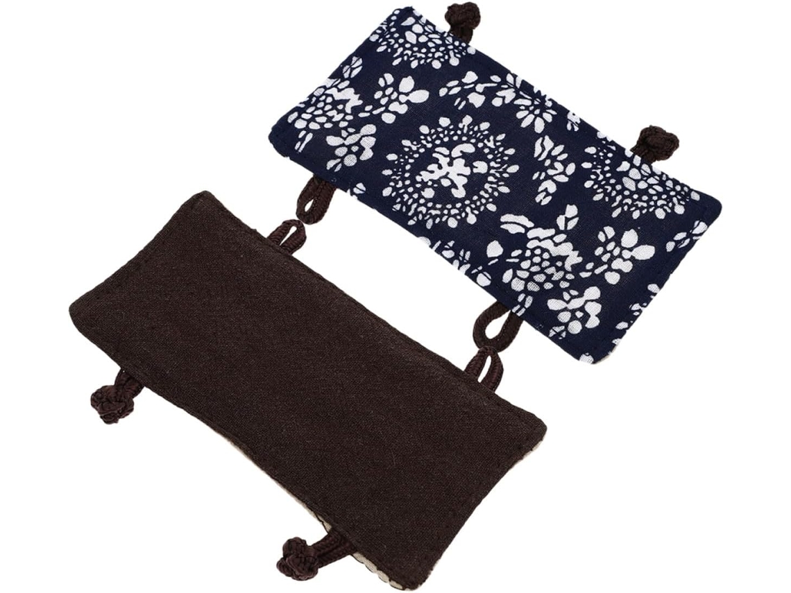 Fundas Reversibles De Tela De 2 Piezas Para Asas De Teteras, Protección Aislante Para Ollas Y