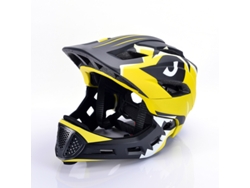 (amarillo) Casco De Ciclismo Infantil, Casco Deportivo, Casco Integral Desmontable