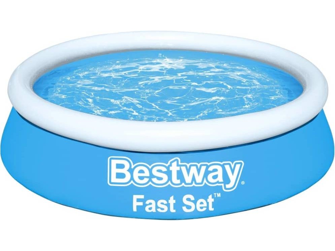 Piscina Hinchable BESTWAY Redonda (Azul - PVC - 183x51)
