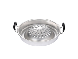 Parrilla Multifuncional De Aluminio De 35 Cm Y Juego Para Fondue, Ideal Para Barbacoas Al Aire Libre Y Reuniones Familiares.