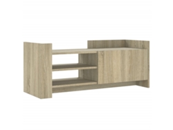 Maison Exclusive - Mueble Para Tv Madera Contrachapada Color Roble 100x35x40 Cm