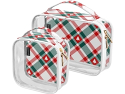 Set KUTSU con neceseres impermeables, estampado de árboles, organizador de viaje, para coche