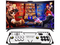DEVESSPORT Consola Retro Arcade con 6296 Juegos, Joysticks Duales, HDMI/VGA, Guardado, 3 Diseños Disponibles