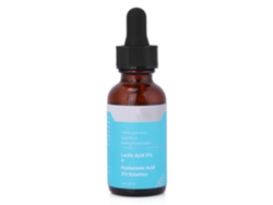 Sérum facial exfoliante e hidratante con ácido láctico y ácido hialurónico.