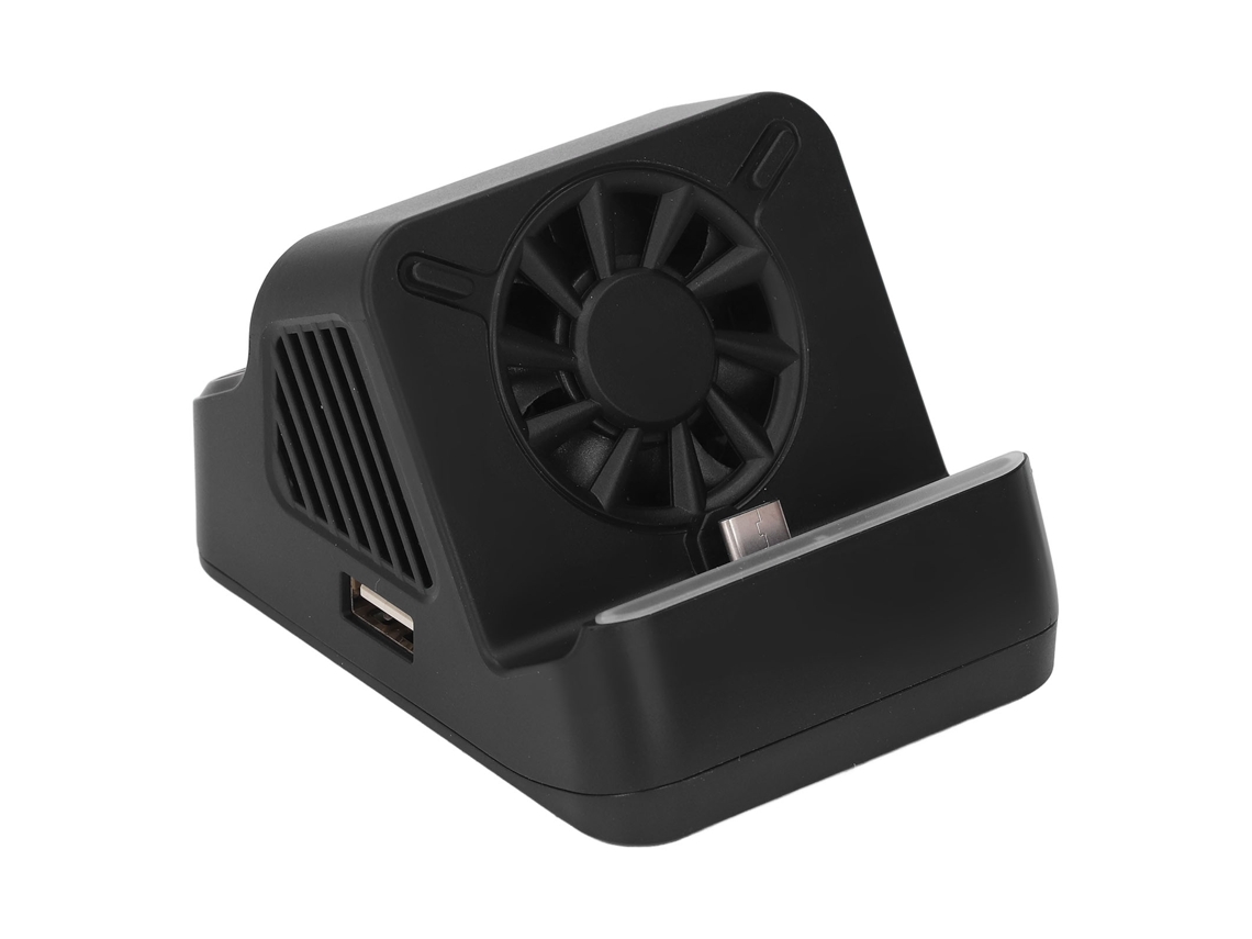 Ats-base Para Switch Con Ventilador De Refrigeración, Puerto Usb Extra, Soporte De Carga Portátil Y Adaptador Compatsible Con Hd Multimedia Interface