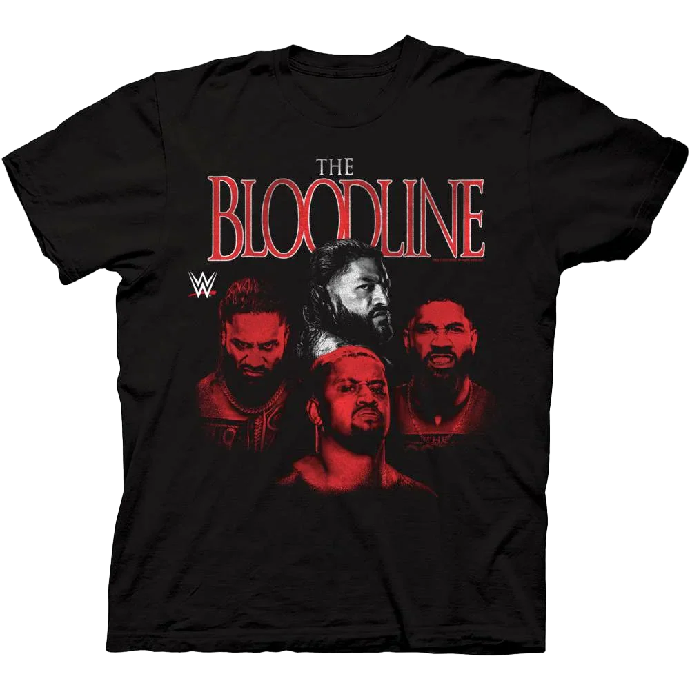 Wwe The Bloodline T-shirt Unisex Rockinstone Size:xl