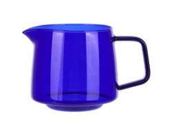 Vaso de vidrio de borosilicato de 550 ml para café, té o agua. Artículos para el hogar.