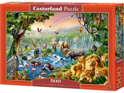 Puzzle CASTORLAND Jungle River (500 Piezas)