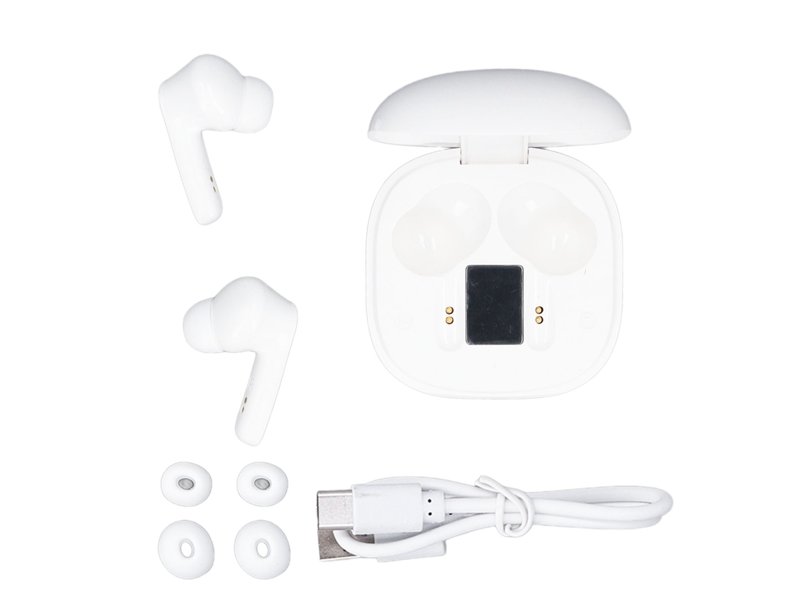 Auriculares inalámbricos Bluetooth Walshlxq para traducción instantánea con estuche de carga portátil.