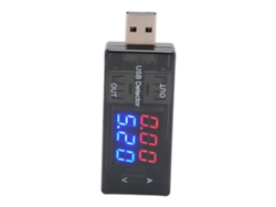 Detector De Carga Usb Dual De Alta Precisión Para Medir Voltaje Y Corriente Con Múltiples Salidas De Potencia.