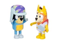 Pack de 2 muñecos de cuento de hadas Bluey Chile y Bandit 17974 Famosap25