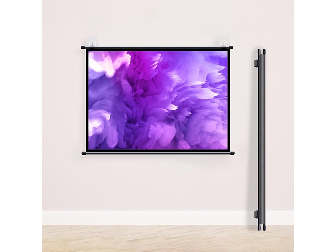 Pantalla De Proyección Manual Portátil, Pantalla Retráctil, Soporte Móvil Para Pantalla De Proyección,