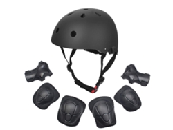 2026-7 Piezas Equipo Protector Skateboard Para Niños: Casco, Rodilleras, Coderas Y Muñequeras De Seguridad Deportiva
