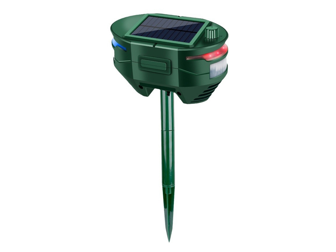 2026-repelente Solar Ultrasonico Para Animales Exterior Con Sensor De Movimiento, Impermeable, Modos De Trabajo Para Perros Gatos Ratas Ardillas Zorros