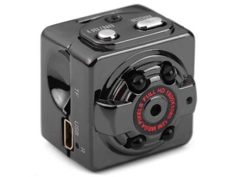 Mini Cámara Spy ENKERS 1080P Negro (9128607421859)