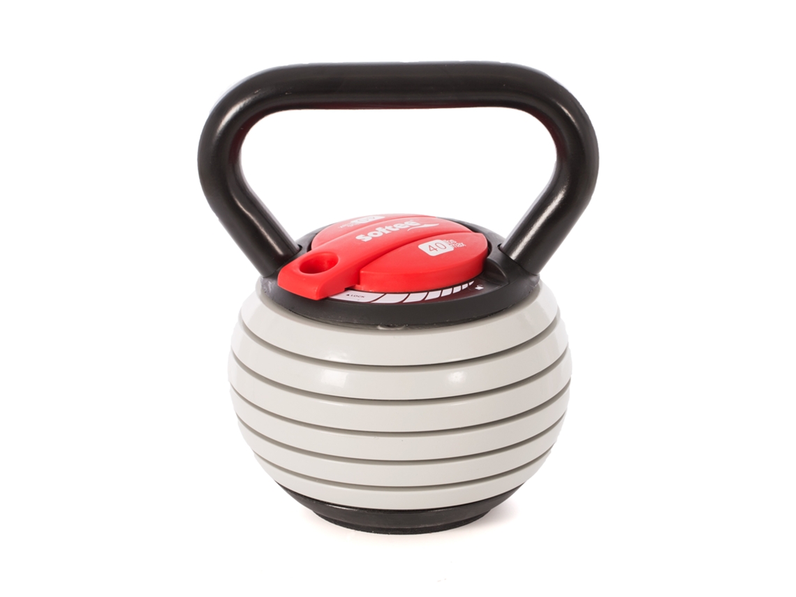Kettlebell regulable hasta 18kg. SOFTEE