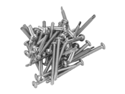 50 Tornillos Autorroscantes De Cabeza Redonda De Acero Al Carbono Galvanizado De 4,8 X 50 Mm Para Reparaciones.