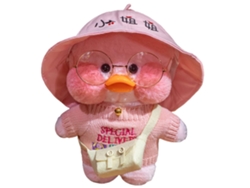 Rebe-pato Rosa De Peluche Macio Brinquedo De Animal De Peluche Presente Para Meninos Meninas Garotos Garotas