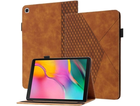 Carcasa Tablet Samsung Galaxy Tab A 10.1 (2019) T510 T515 HFS-HOUSE Diamante Marrón