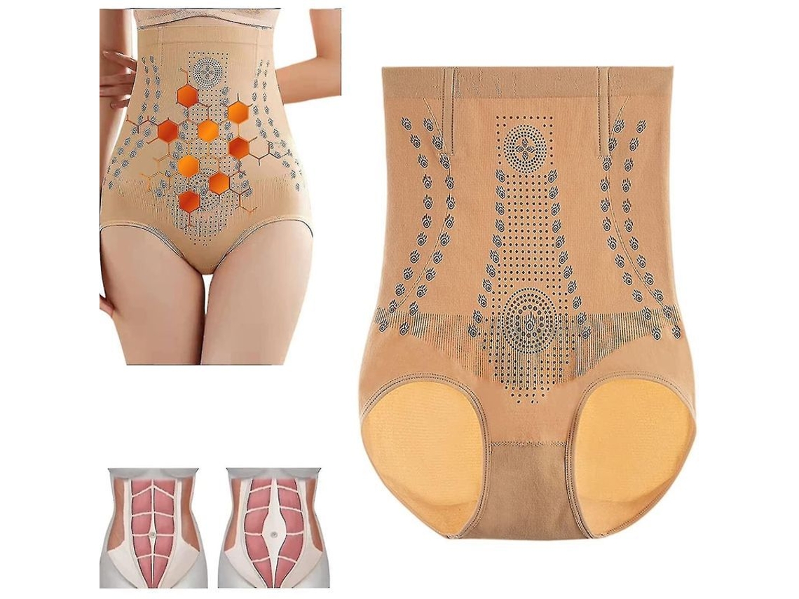 2026-shaper De Restablecimiento De Fibra Ions Tech, Calzoncillos De Ajuste Vaginal Y Modelado Corporal Con Grafito, Quema Grasas Y Abdomen Plano