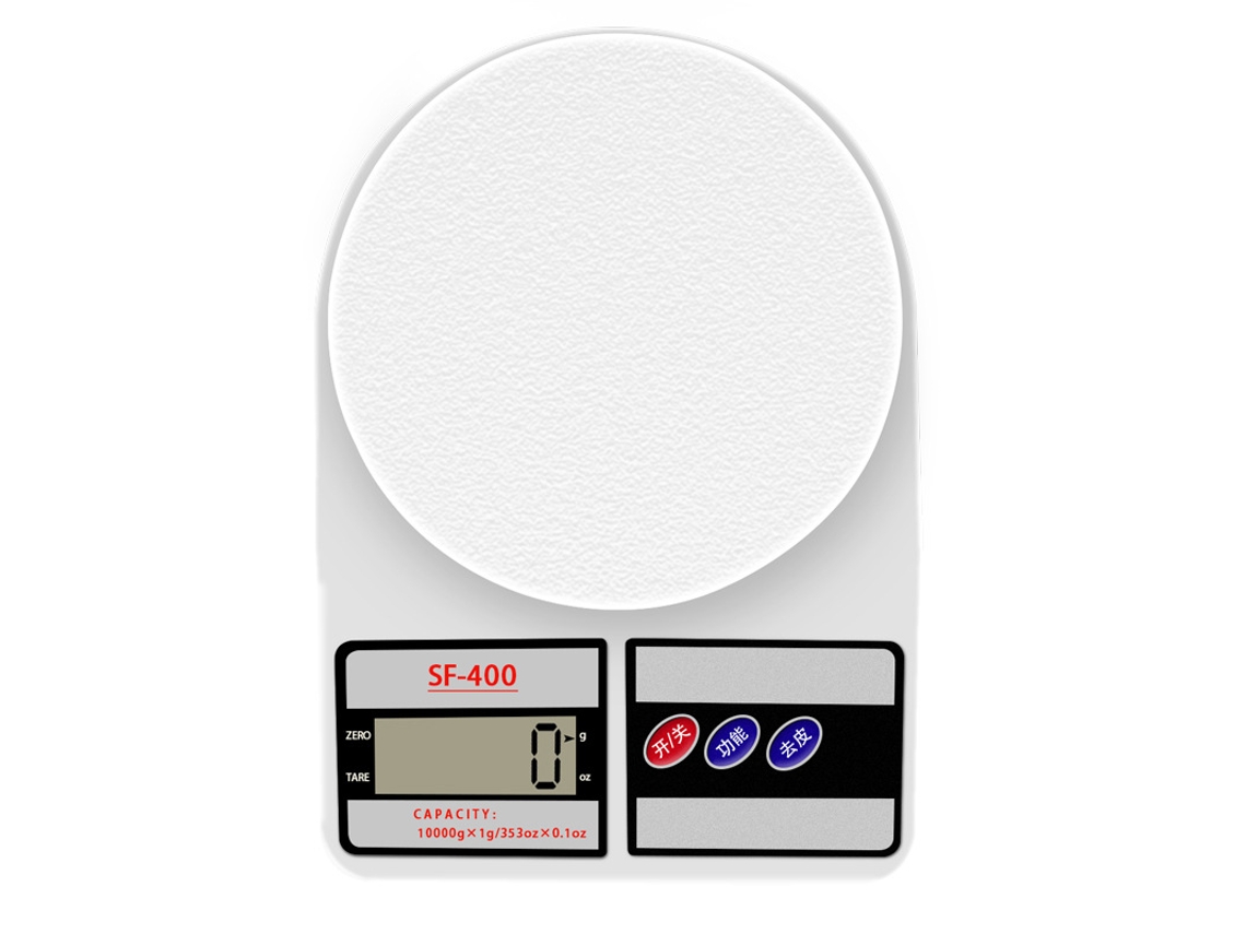 Báscula electrónica portátil para el hogar, pequeña báscula electrónica para alimentos y medicamentos, 5 kg/1 g, Siurn