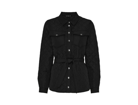 Chaqueta de Mujer CATAGO Plumas Perla Negro (2XL)