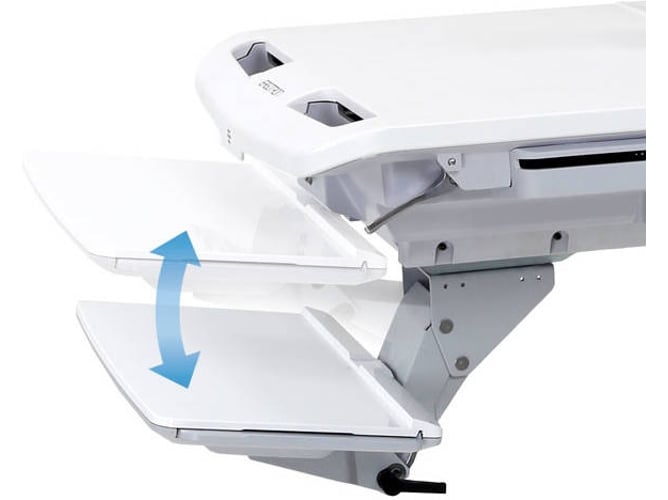 Ergotron 97827 Soporte para ordenador blanco de regazo y netbooks 620° 9090° 527 a 284 x 234 sv40 sv41 sv42