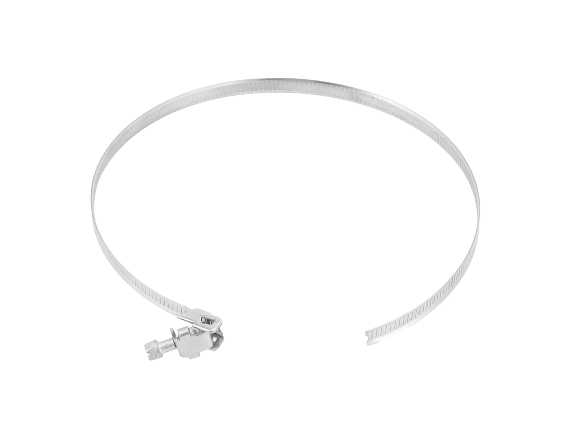 Abrazadera De Conducto De Acero Inoxidable Para Ventilación Ajustable De 165-215 Mm (accesorio Para Ventilador)