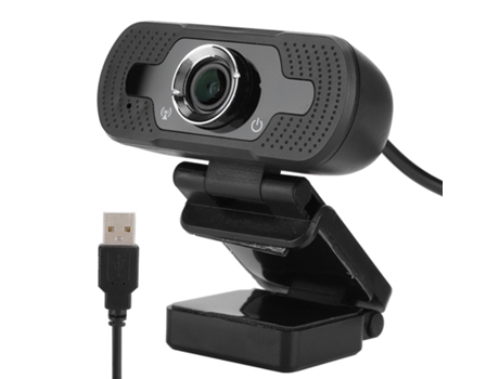 BISBISOUS A13 1080P USB Cámara web para computadora Reducción de ruido Digital en línea Webcast Cámara de escritorio con micrófono Negro