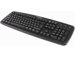 Teclado KENSINGTON ValuKeyboard (USB - Idioma Inglés - Negro)