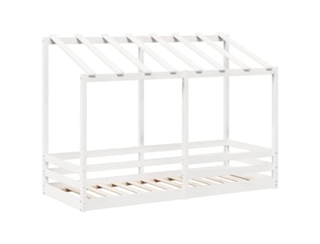 Cama Para Niños VIDAXL Blanco Madera (90x190 cm)
