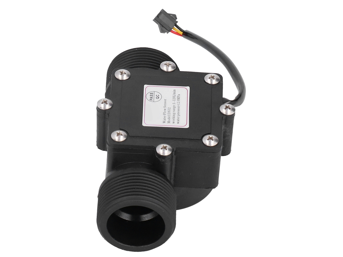 Medidor De Flujo De Agua Para Tuberías Industriales Con Sensor Hall G1-1/4in Dc3-24v