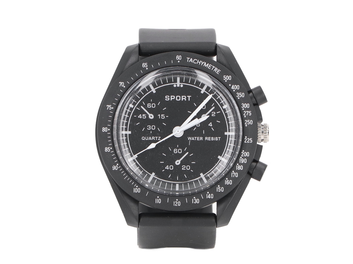 Reloj Deportivo Digital Para Estudiantes, Cronometraje Preciso, Resistente Al Agua, Cronómetro, Correa Negra.