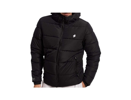 Plumífero de Hombre SUPERDRY Fuji Negro (XL)