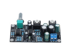 Módulo Amplificador De Audio Placa De Circuito 2 Canales Con Alimentación Simple