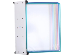 Soporte De Pared Para Documentos Con Bolsillos Transparentes, Organizador Colgante Para Folletos Y Volantes.