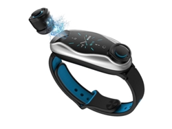 Reloj inteligente con auriculares inalámbricos y Bluetooth, llamadas, música, pronóstico del tiempo y pantalla. Ly Ebike
