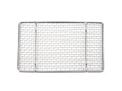 Rejilla De Barbacoa Rectangular De Acero Inoxidable Anti-óxido Lavable En Lavavajillas Para Asado Y Horneado