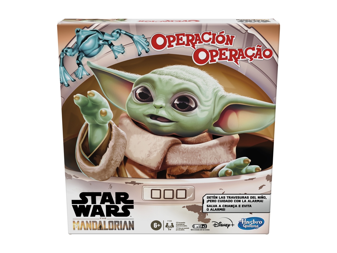 Juego de Mesa HASBRO Operación Juego: Star Wars The Mandalorian Edition Game