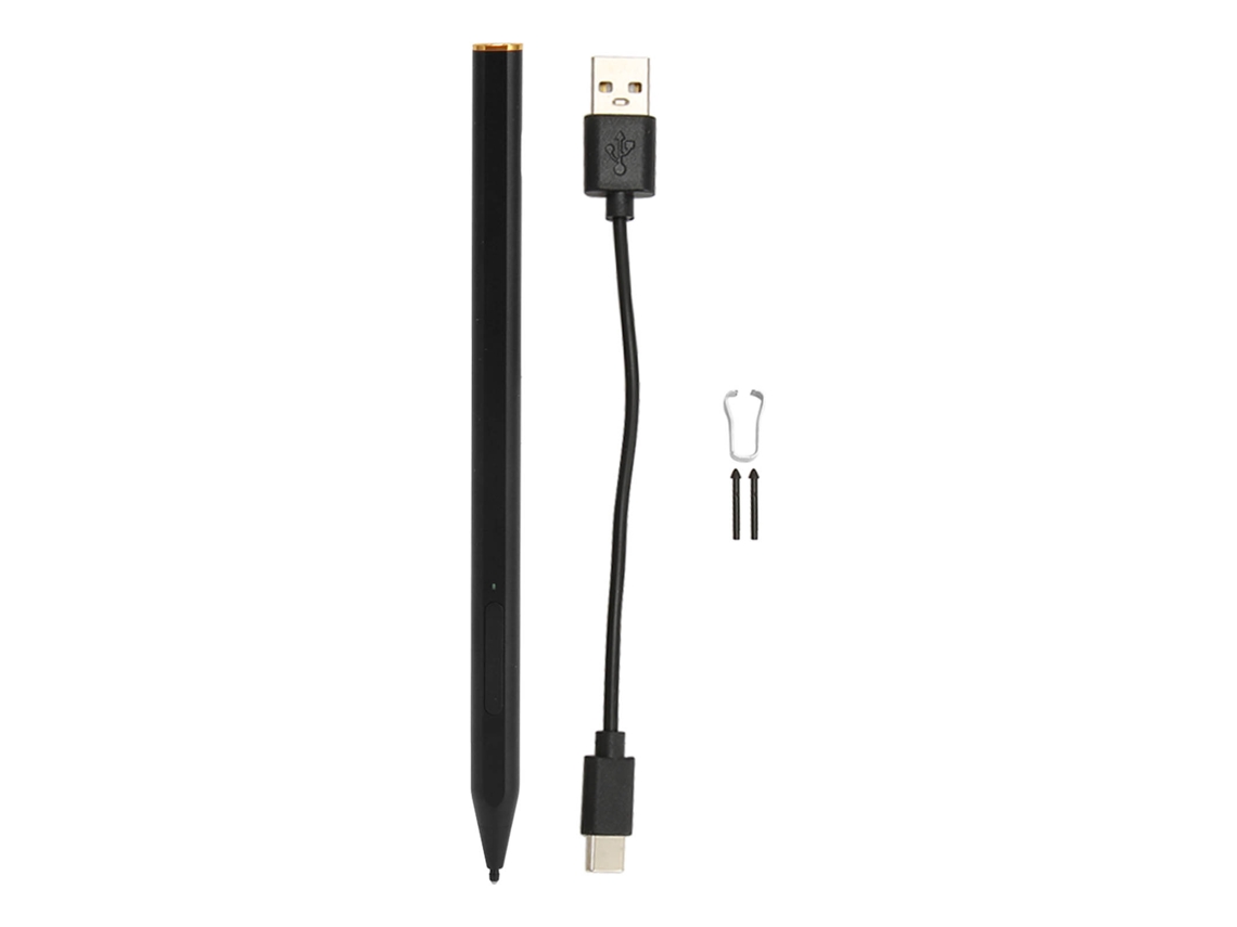 Baoj-2026lápiz Estilo Mpp2.0 Magnético 4096 Níveis De Pressão Para Hp Envy 17 X360 Pavilion Spectre X360 Asus Preto