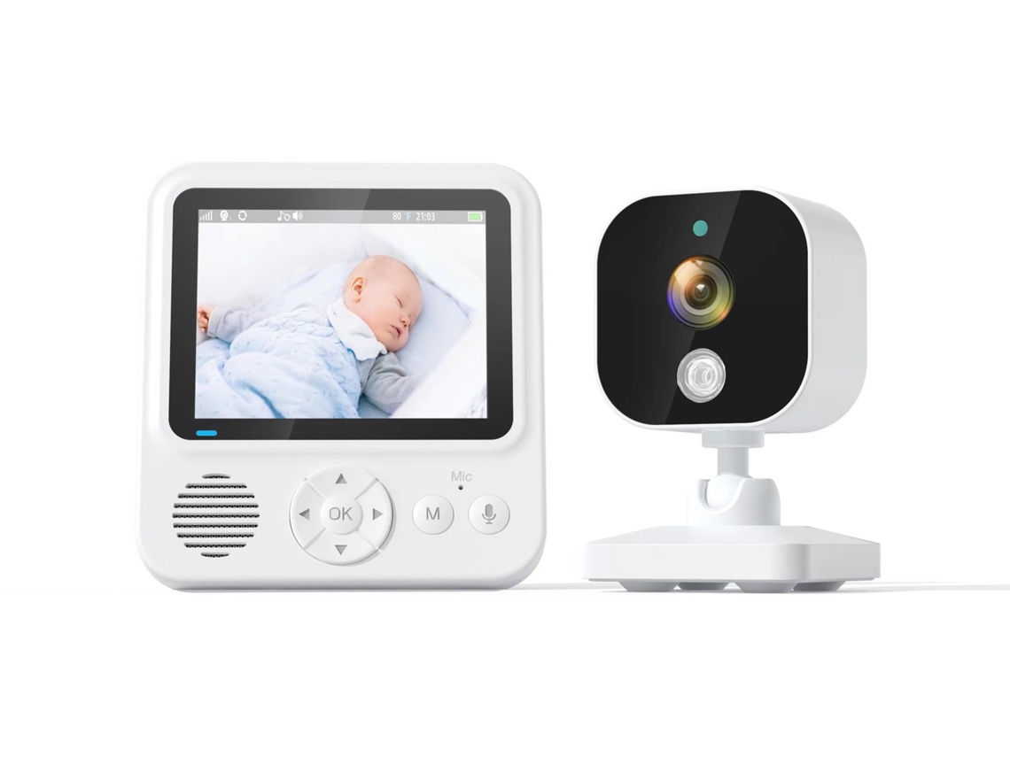 Intercomunicador Para Bebé Digitallab Bfp82.8 Branco
